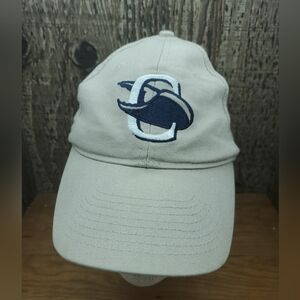 Fawoett Memorial Hospital Light Beige Hat Cap Snapback One Size Unknown Logo